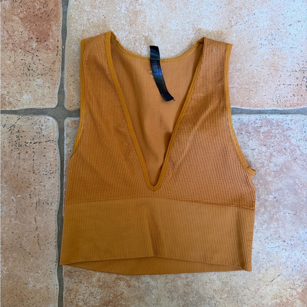 Out From Under Hailey Seamless Plunge Bra Top